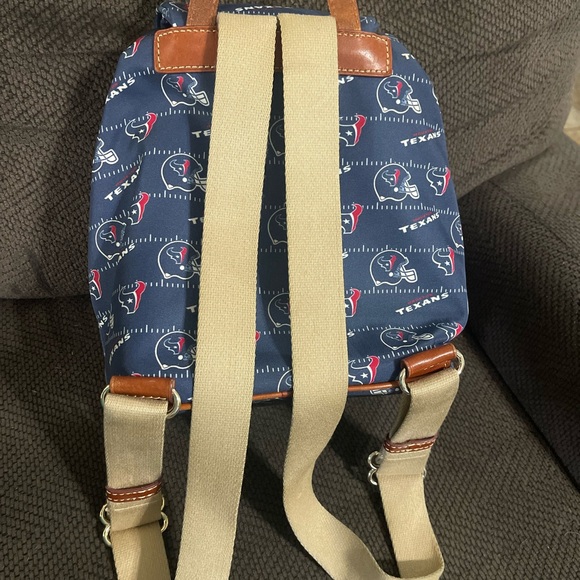 Dooney & Bourke NFL Texans Backpack Purse - Picture 4 of 6